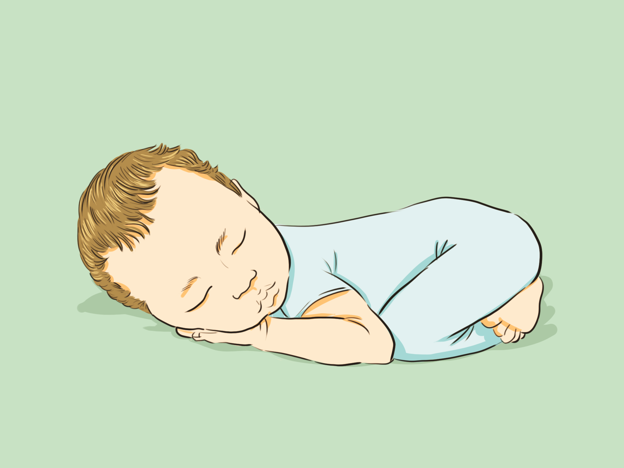 婴儿睡姿怎样才正确（宝宝睡姿不正确很危险）-幼儿百科-魔术铺