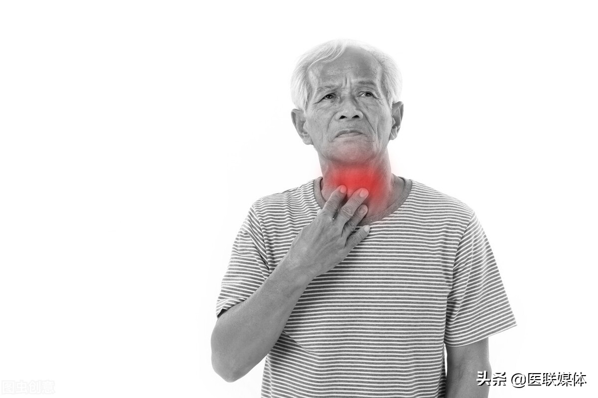 有20年烟龄的中年男子确诊喉癌！如何区分咽喉炎和喉癌？