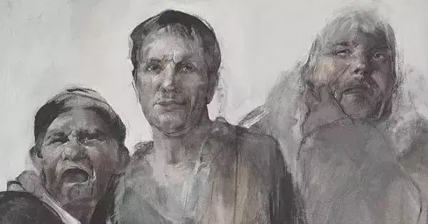 列宾美术学院素描作品，带你走进那个世界，对美另类的诠释