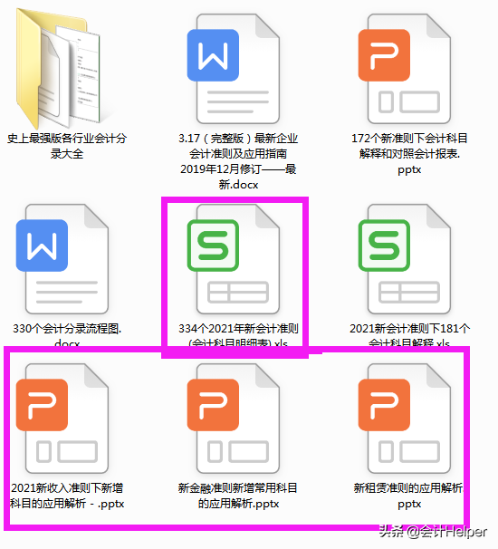 会计科目一览表（2021年最新会计科目明细表更新啦）