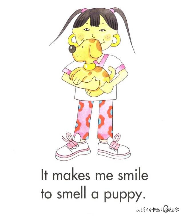 英文有声绘本《 It makes me smile 》它让我微笑
