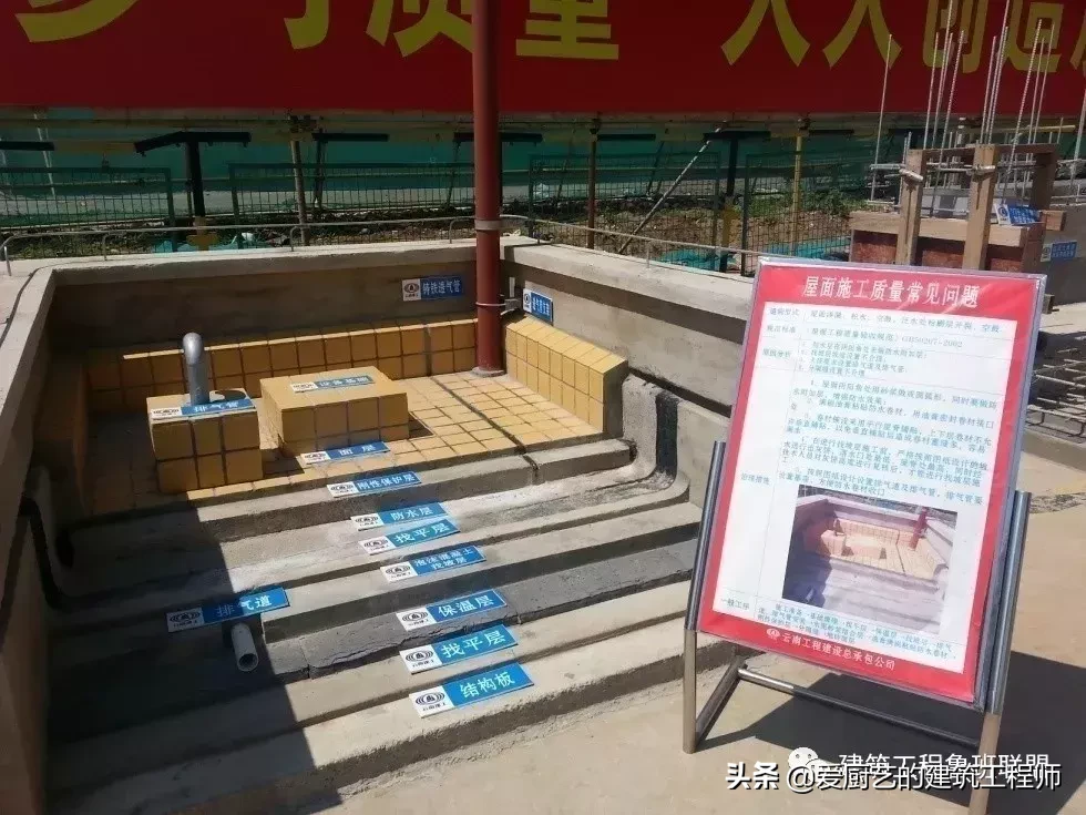 工程质量常见问题治理警示牌，让样板工程锦上添花，图文并茂