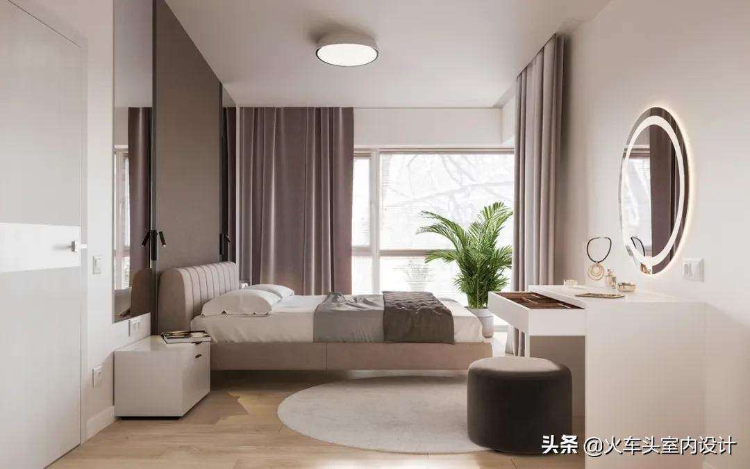 一对年轻夫妇的95㎡两居室，温暖柔和