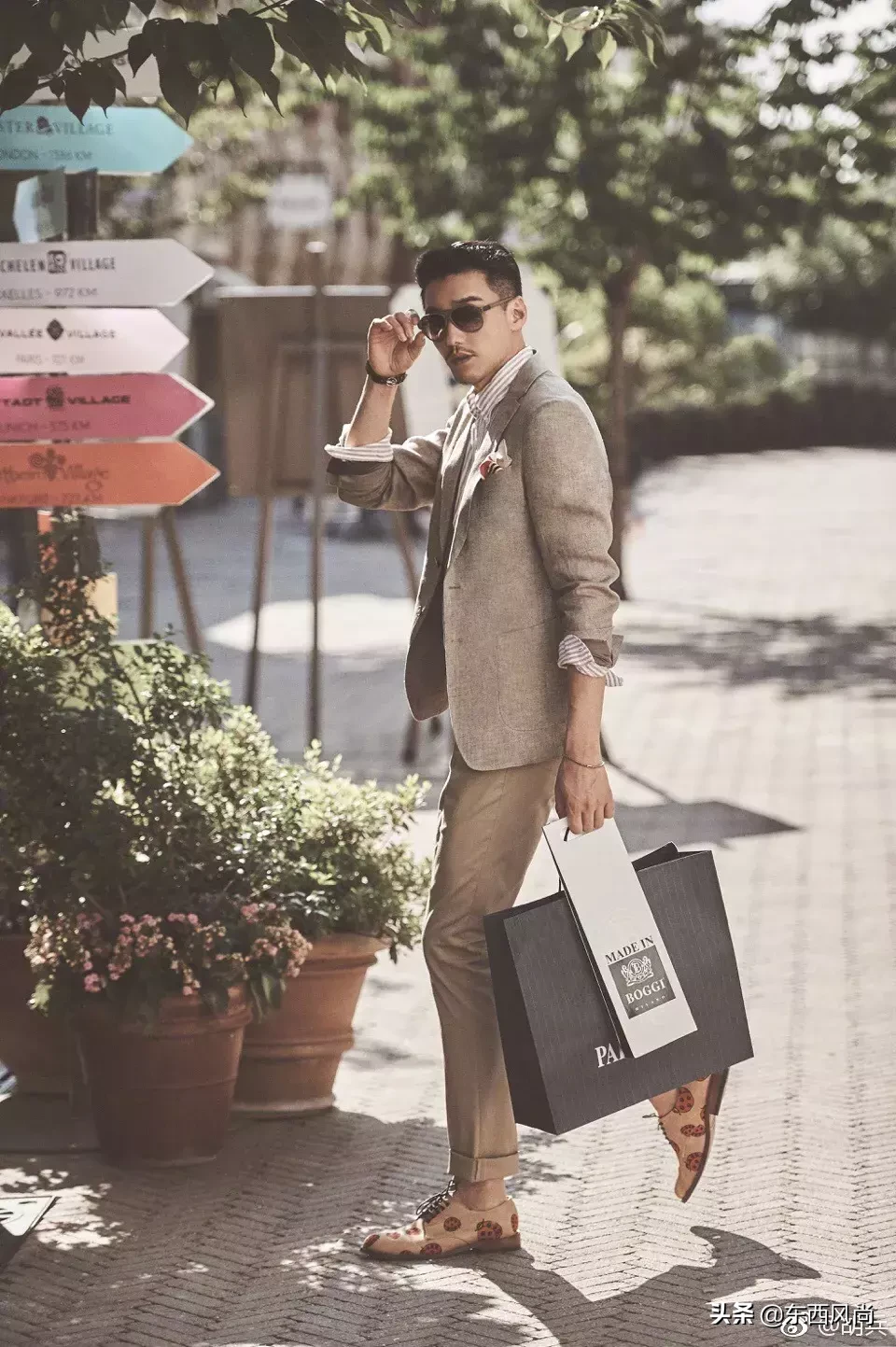 48岁依然自律有型，9次以“伦敦男装周首位全球代言人”身份受邀