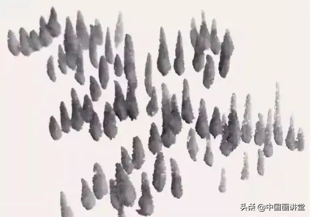 国画教程：12种点叶画法