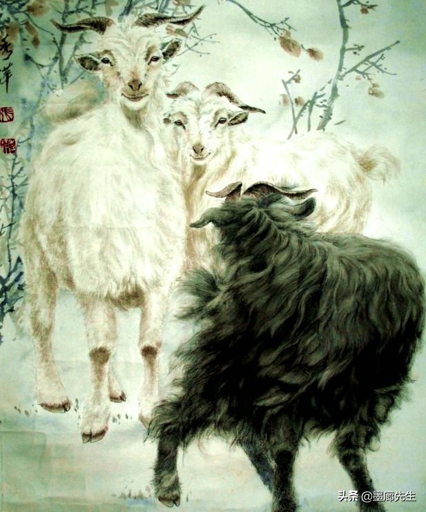 精选100幅画羊美图供大家学习收藏