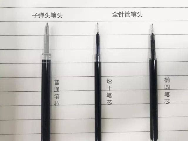 0.5mm的笔，子弹头，针管你选哪个呢？