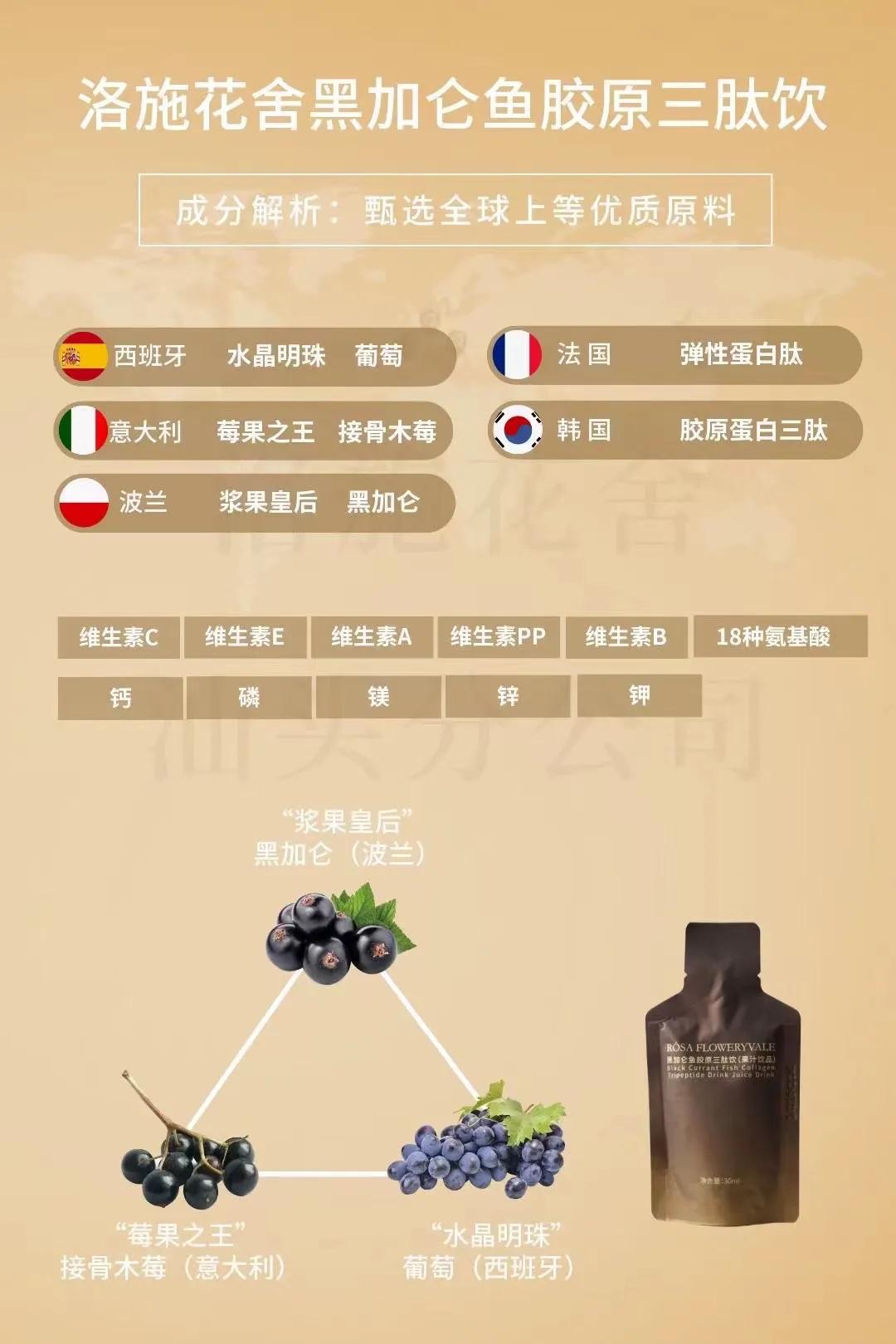 洛施花舍黑加仑抗衰饮效果怎么样？多少钱？