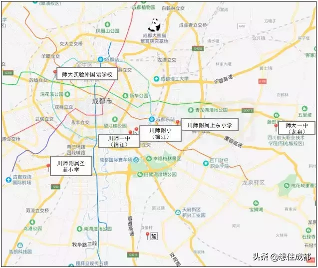 “川师系”公办名校落地大面，区域教育资源全面翻盘