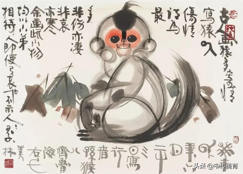 别看十二星座了！！韩美林笔下的生肖水墨画，看一眼就爱上了