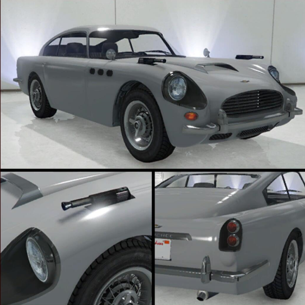 gta中的那些"阿斯顿-马丁"载具,英国绅士跑车