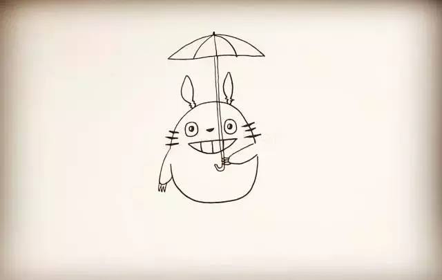 简笔画 | 五分钟教你画出龙猫，超萌超简单，快为孩子收藏学习！