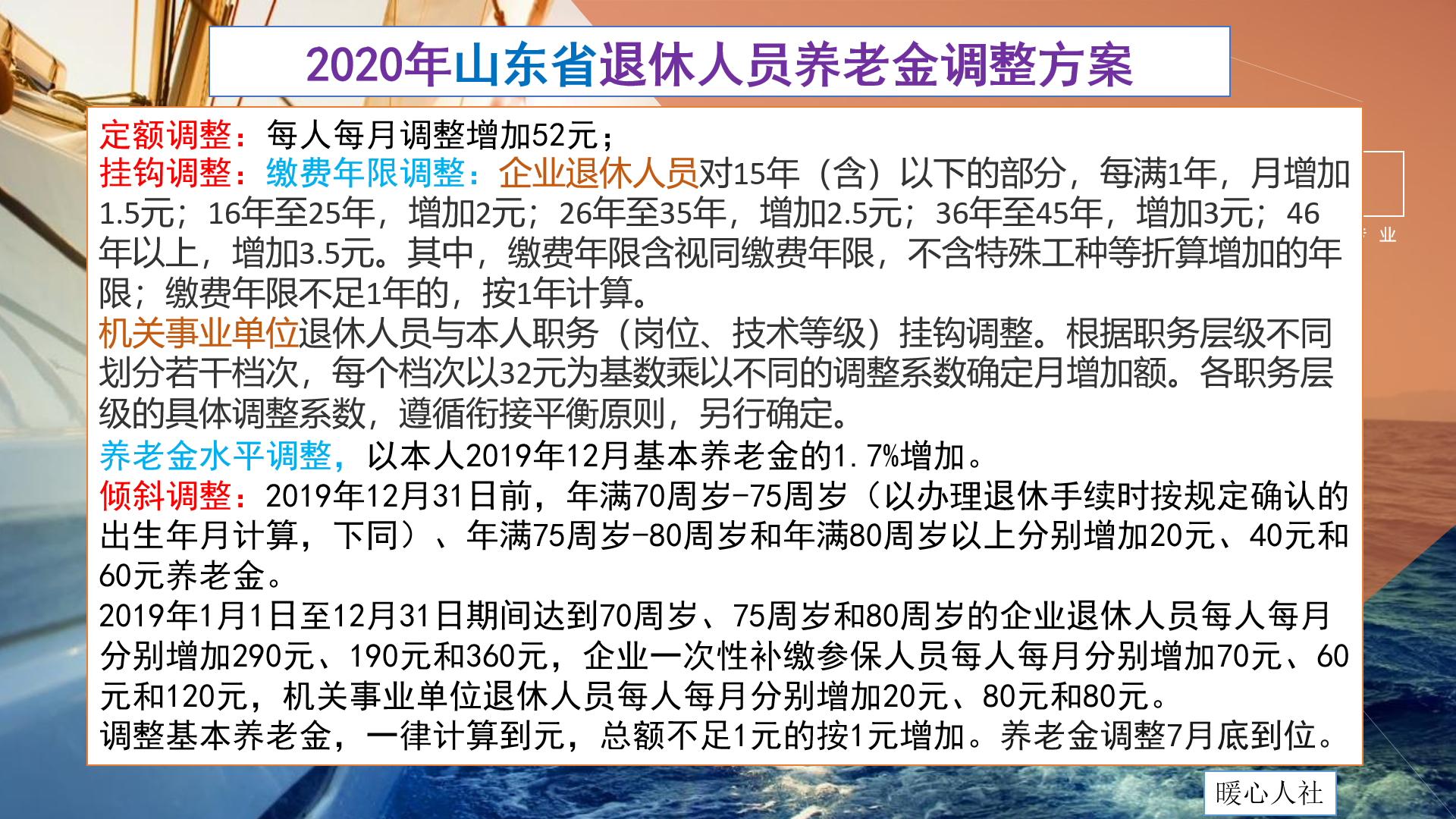 今年退休人员的养老金调增4.5%是很不容易的吗？具体该怎么算？