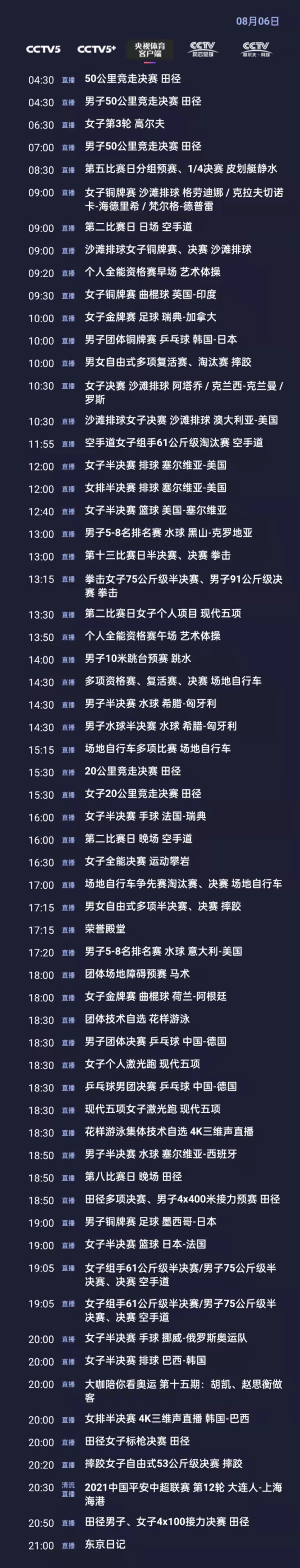 央视体育今日节目单：乒乓球男团决赛(中国-德国)，CCTV5直播