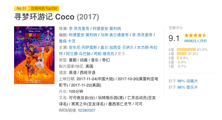 99万人打了9.1分，笑着看哭的电影，最佳动画长片奖实至名归