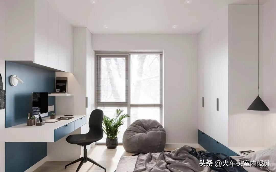 一对年轻夫妇的95㎡两居室，温暖柔和