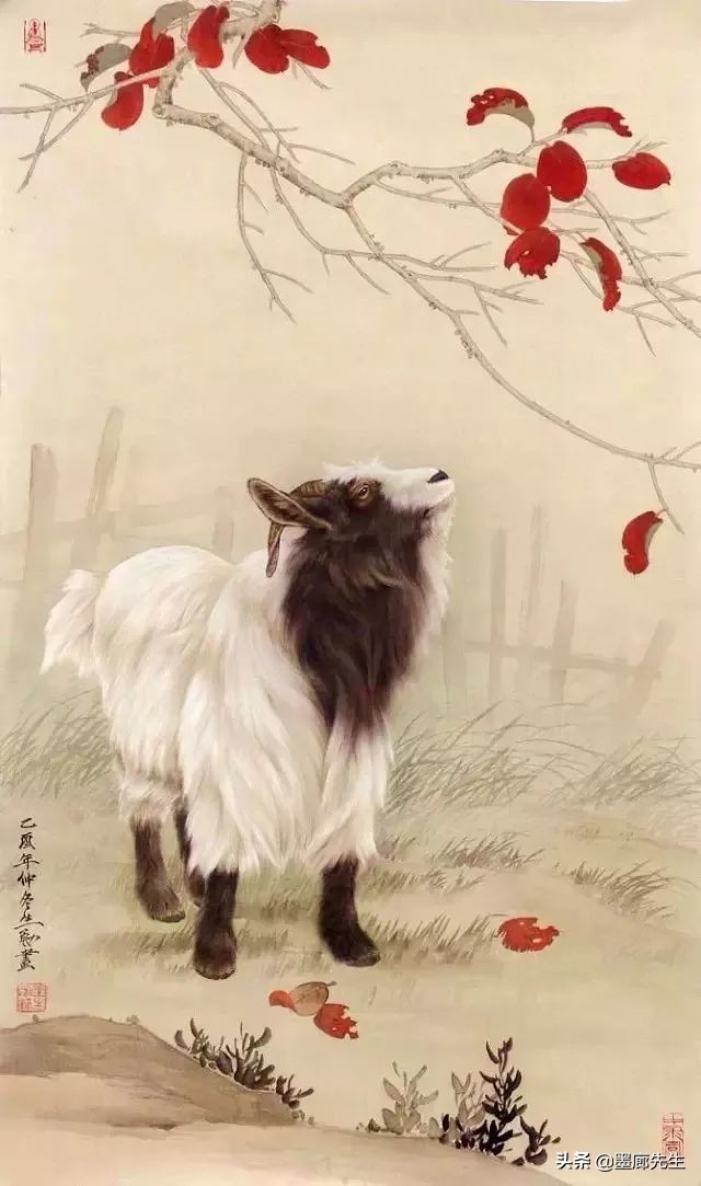 精选100幅画羊美图供大家学习收藏