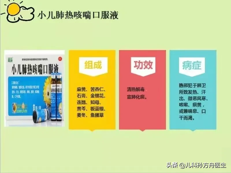 儿科医师说儿童冬季感冒咳嗽，支气管炎、肺炎之辩证用药的中成药推荐治疗方案；简