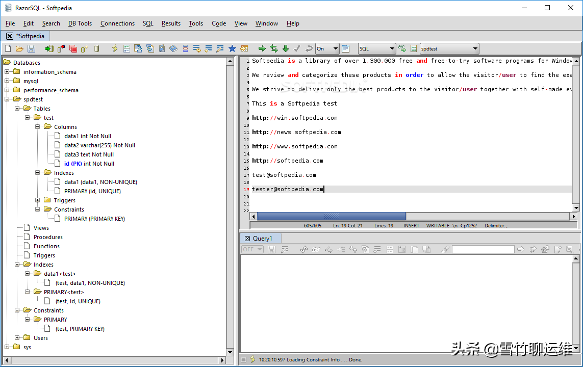 数据库管理利器RazorSQL，我的最爱！