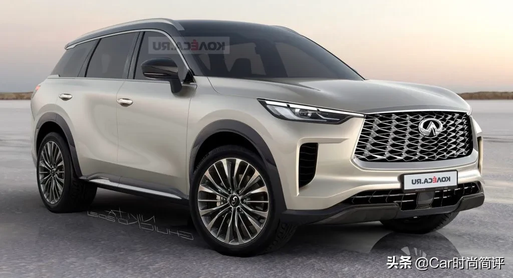 全新英菲尼迪qx60外观(全新英菲尼迪QX60展示了即将量产的外观)