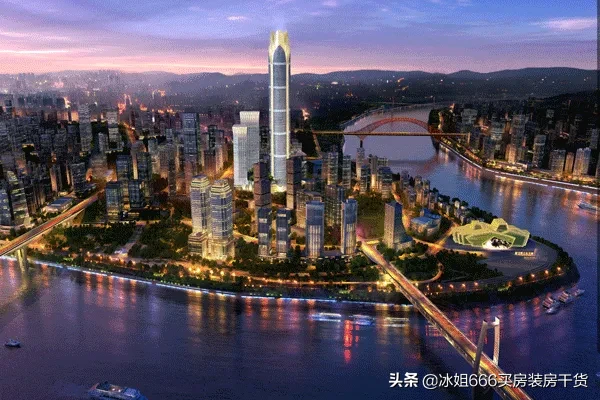 重庆多发展100层以上摩天大楼图片(重庆100米高楼全国第一)