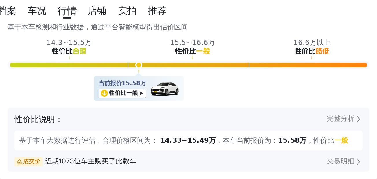 15万就能圆梦保时捷，这台2014款Macan，10万公里一手车况如何？