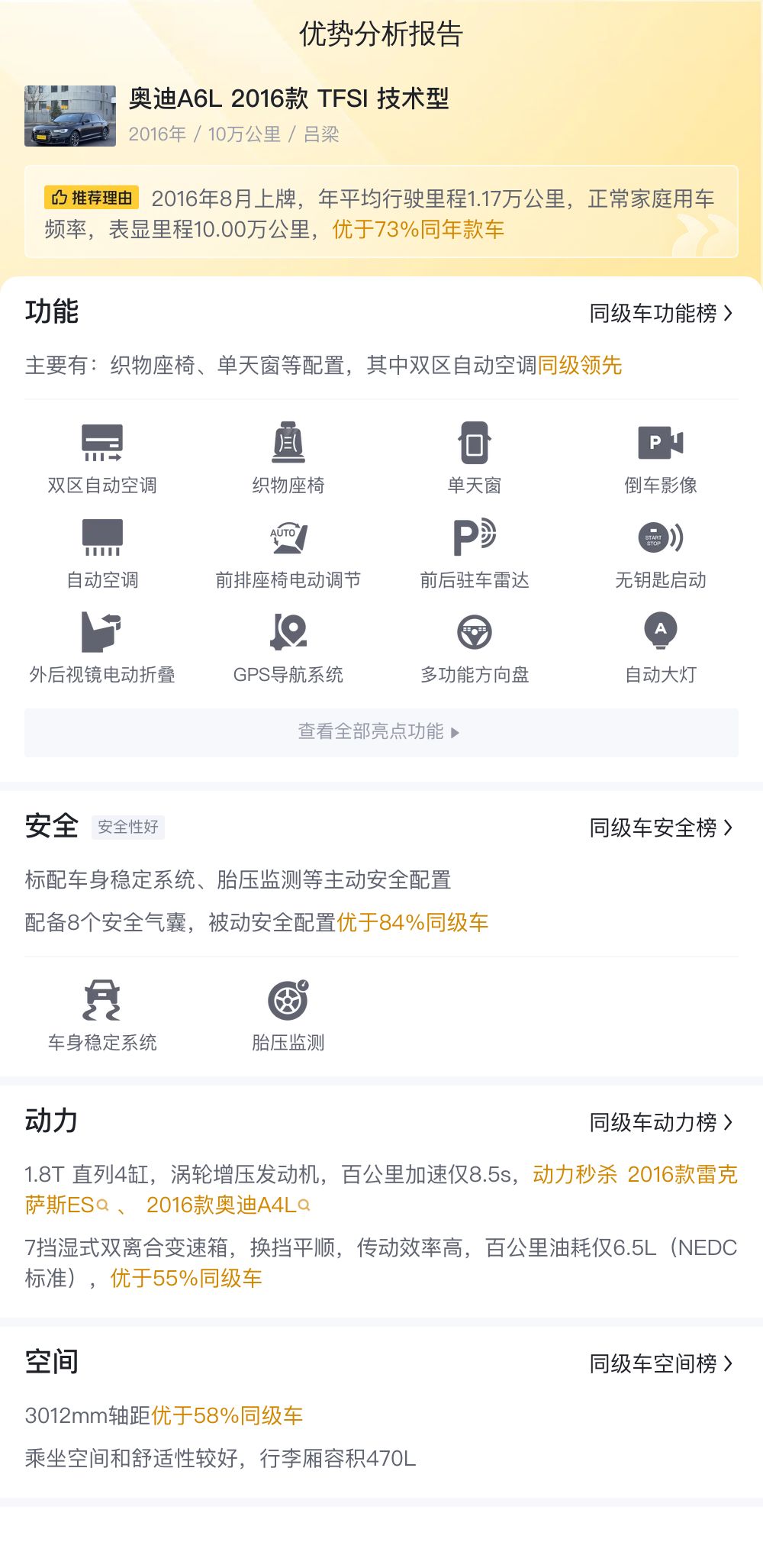 16年奥迪A6L，曾经的老板座驾，如今只要11.6万值吗？