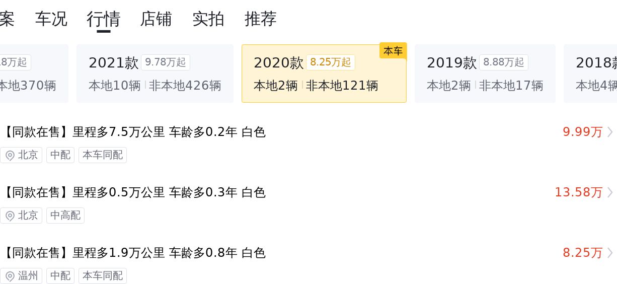 2020款传祺M8尊享版，6.5万公里，宜商宜家大7座！