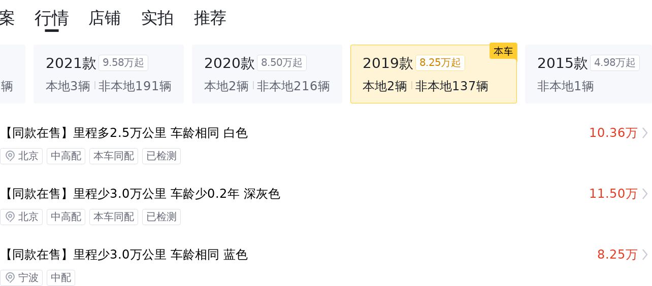 2019款奔驰A级，7.8万公里，曾经的豪华轿跑，如今价格更亲民