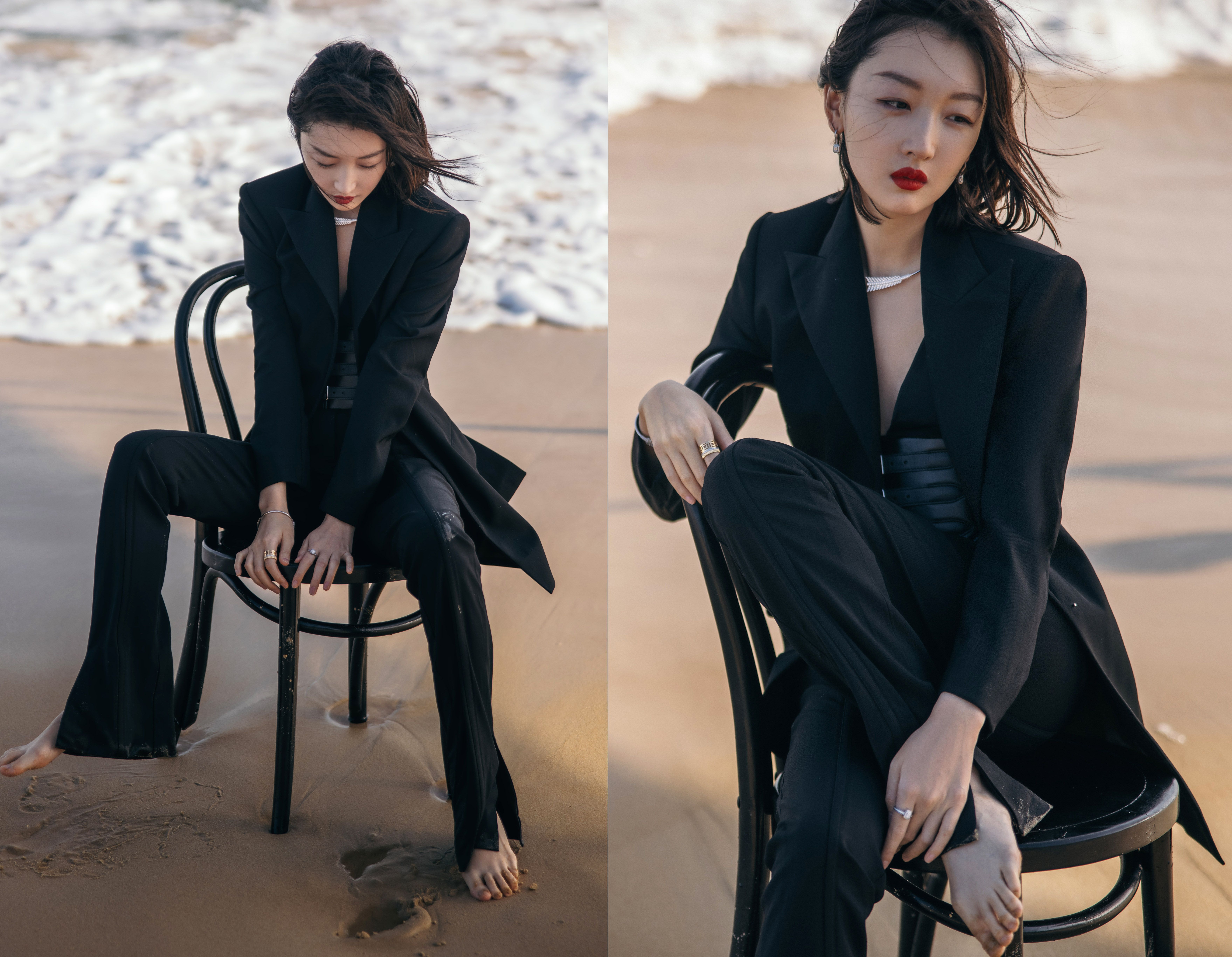可头大身小排骨胸,女明星们瘦得这么病态也惊悚
