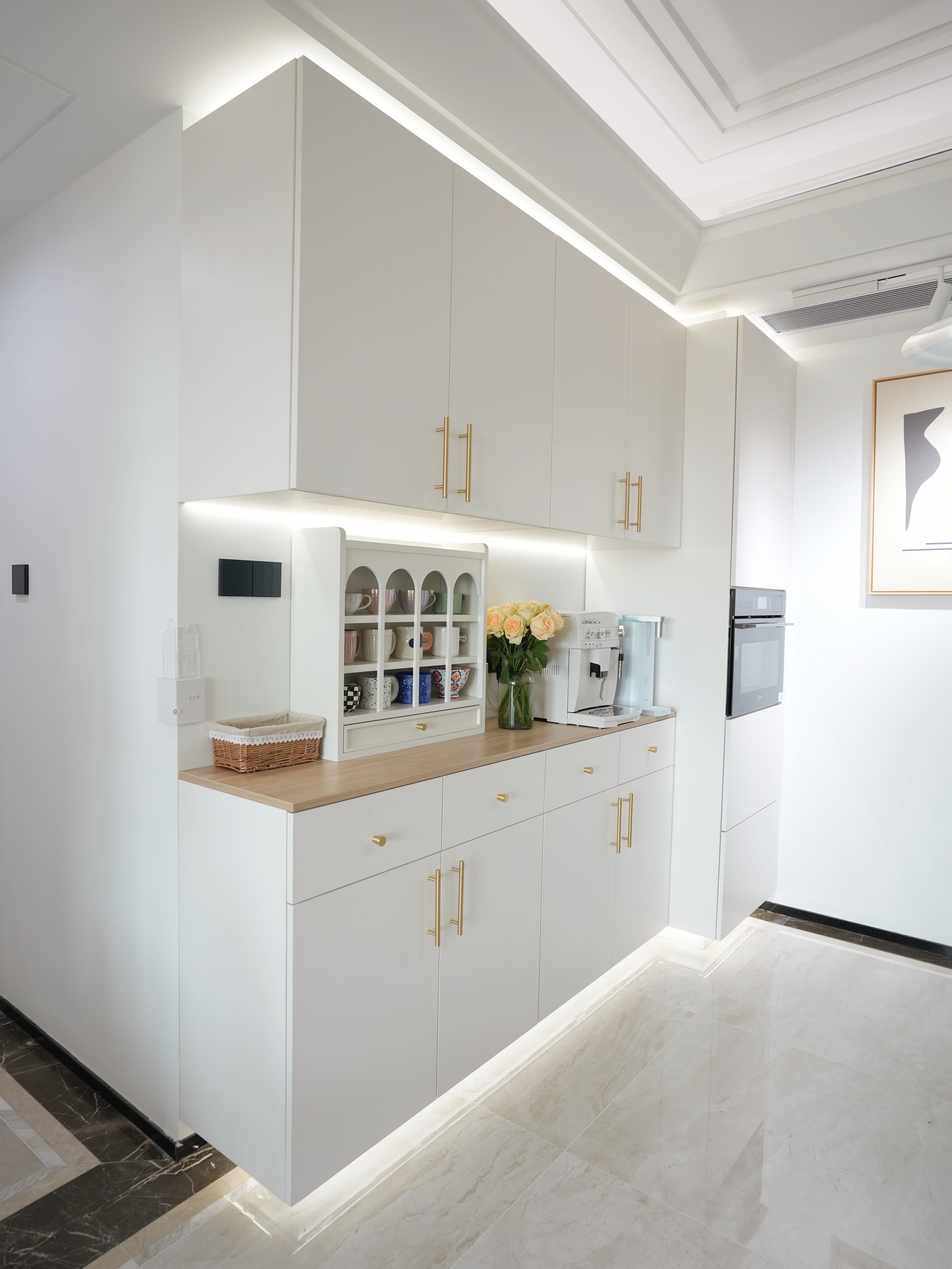 一定要装餐边柜!增加收纳空间