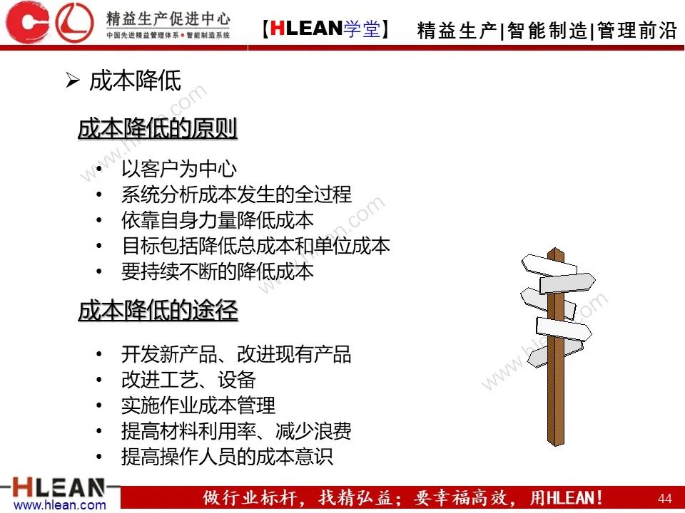 「精益學堂」車間成本為什么總是降低不了？
