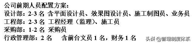 装饰公司全套规章制度（64页）