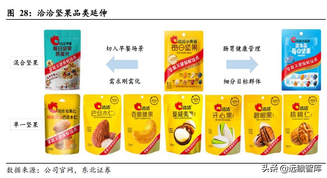 瓜子龙头地位巩固，洽洽食品：坚果持续发力，蓝海赛道空间广阔