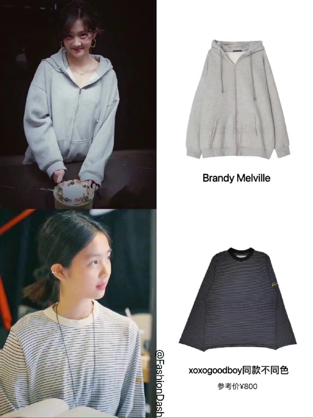 黄多多又晒美照，宽框眼镜大红唇，16岁的审美也是很前卫衣品一般