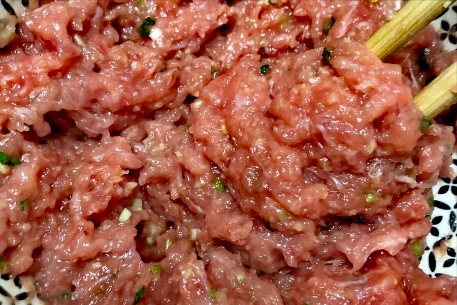 【调馄饨馅儿】