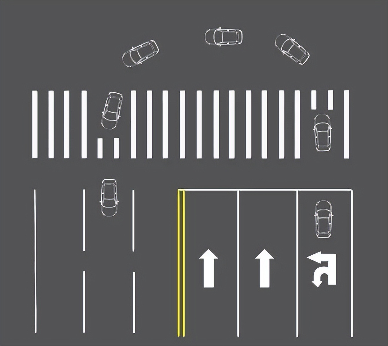 注意！全国启用“新车道”，走错扣3分罚200