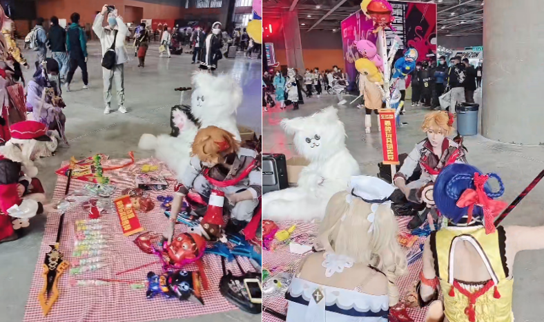 直播间惊现原神COS主播卖货（原神新闻）-哪边嗨