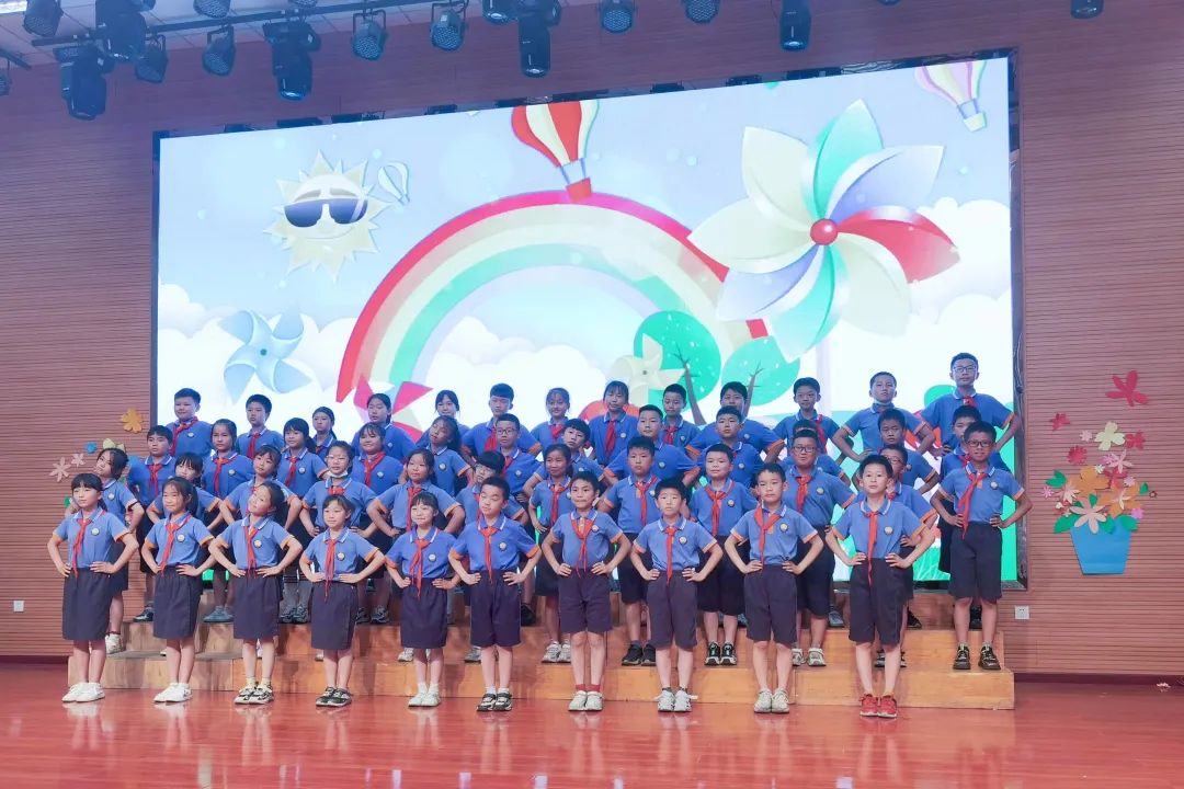 “双减”落地，金小有声｜双流区金桥小学举行首届班级合唱展演