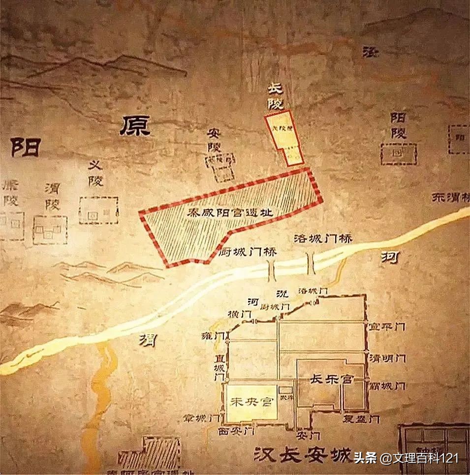 汉长安城并没有随着王朝一起消亡而是成为了唐长安城的一部分