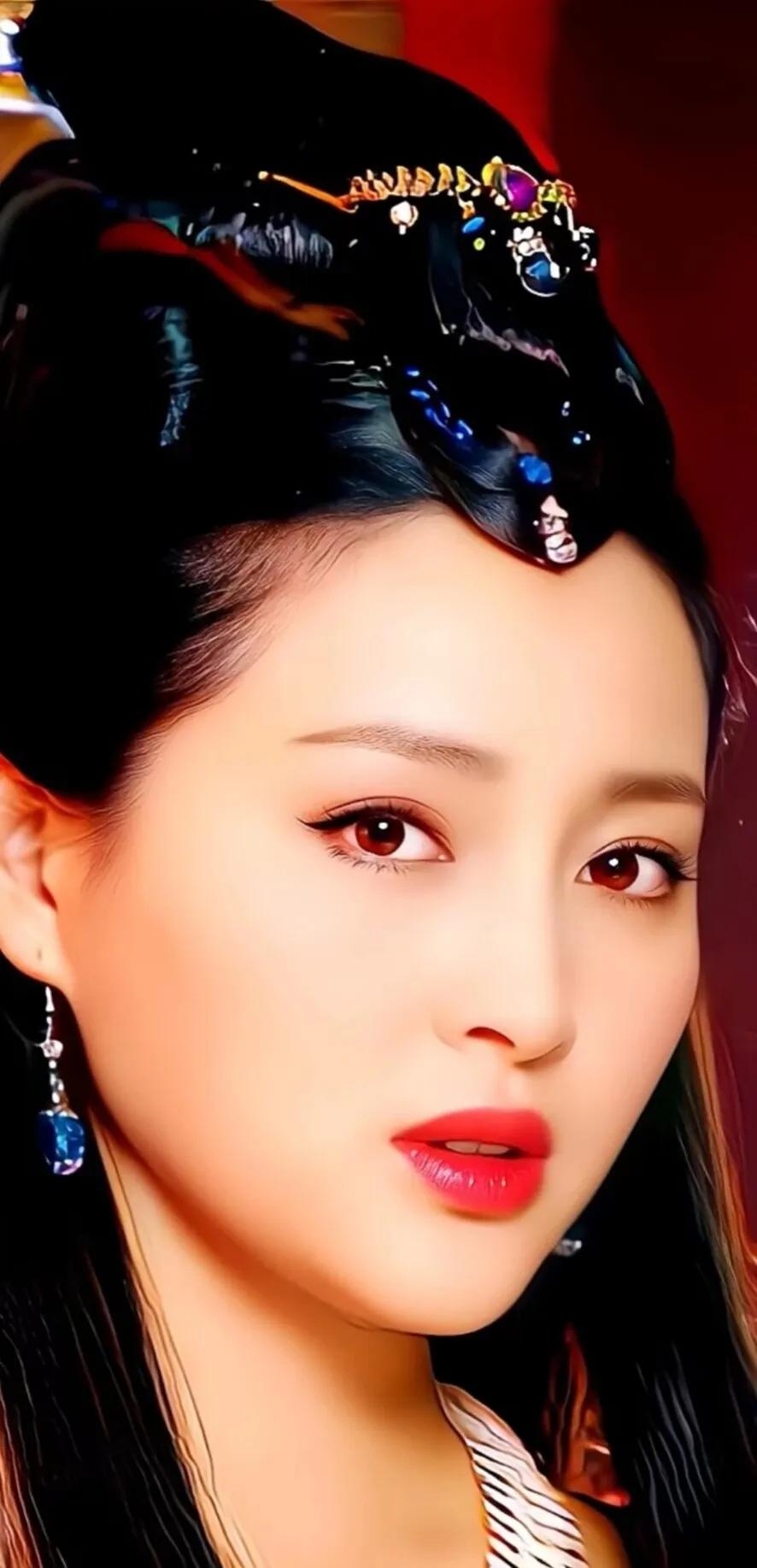 甘婷婷古装扮相还挺美的