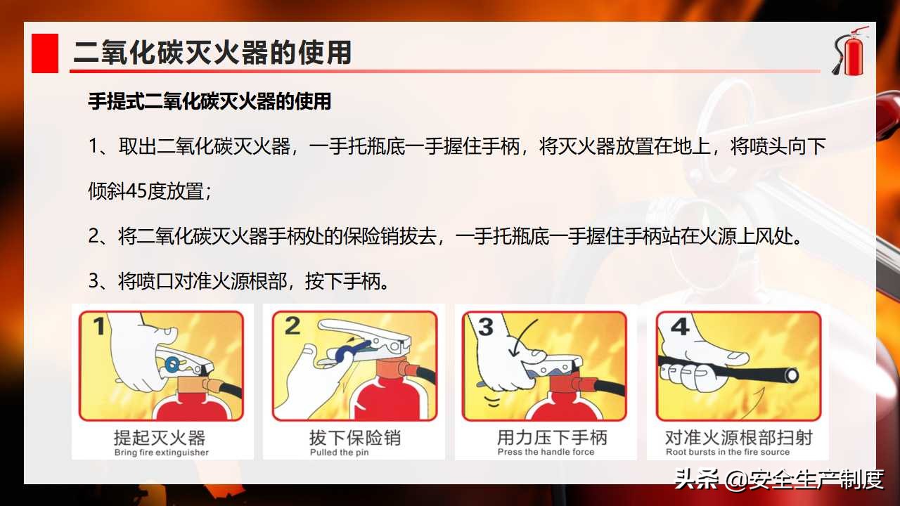 灭火器消防安全知识培训教材（36页）