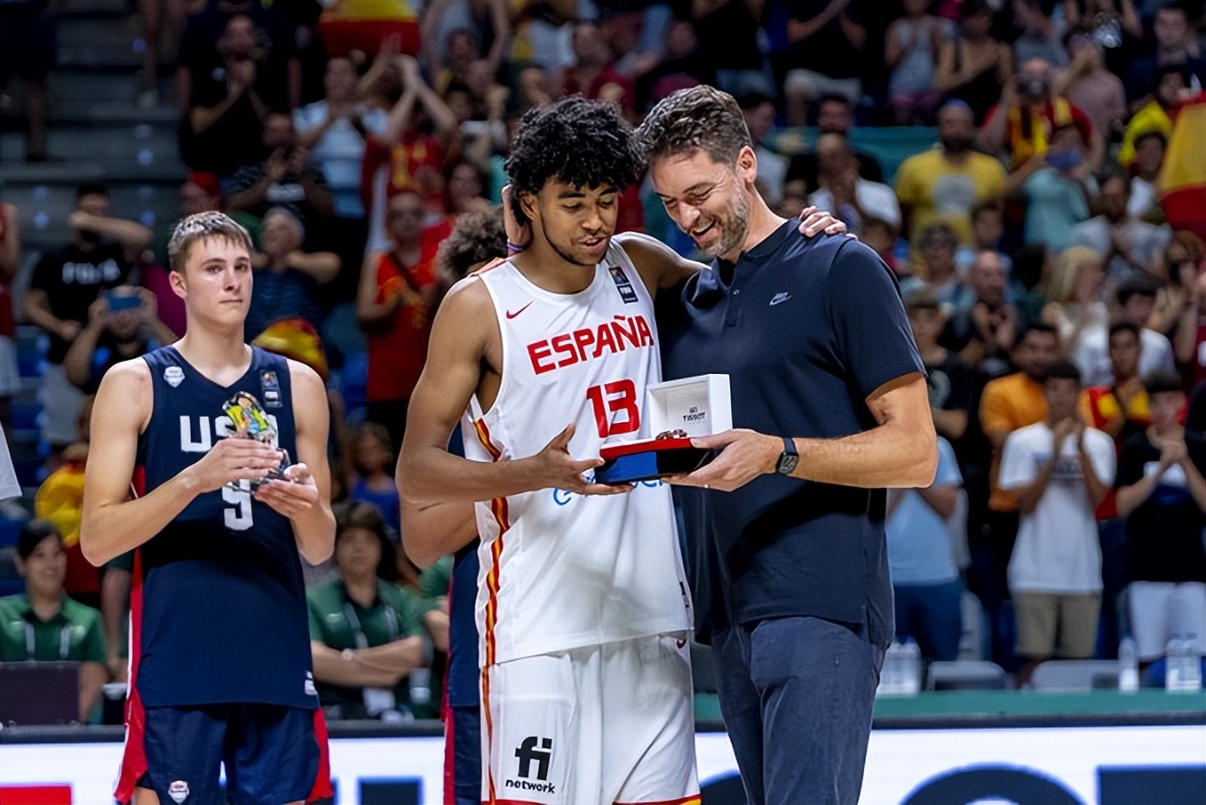 西班牙有哪些球员在nba(输了总决赛，还能拿MVP！7场抢了83个板，西班牙天才要冲击NBA了)