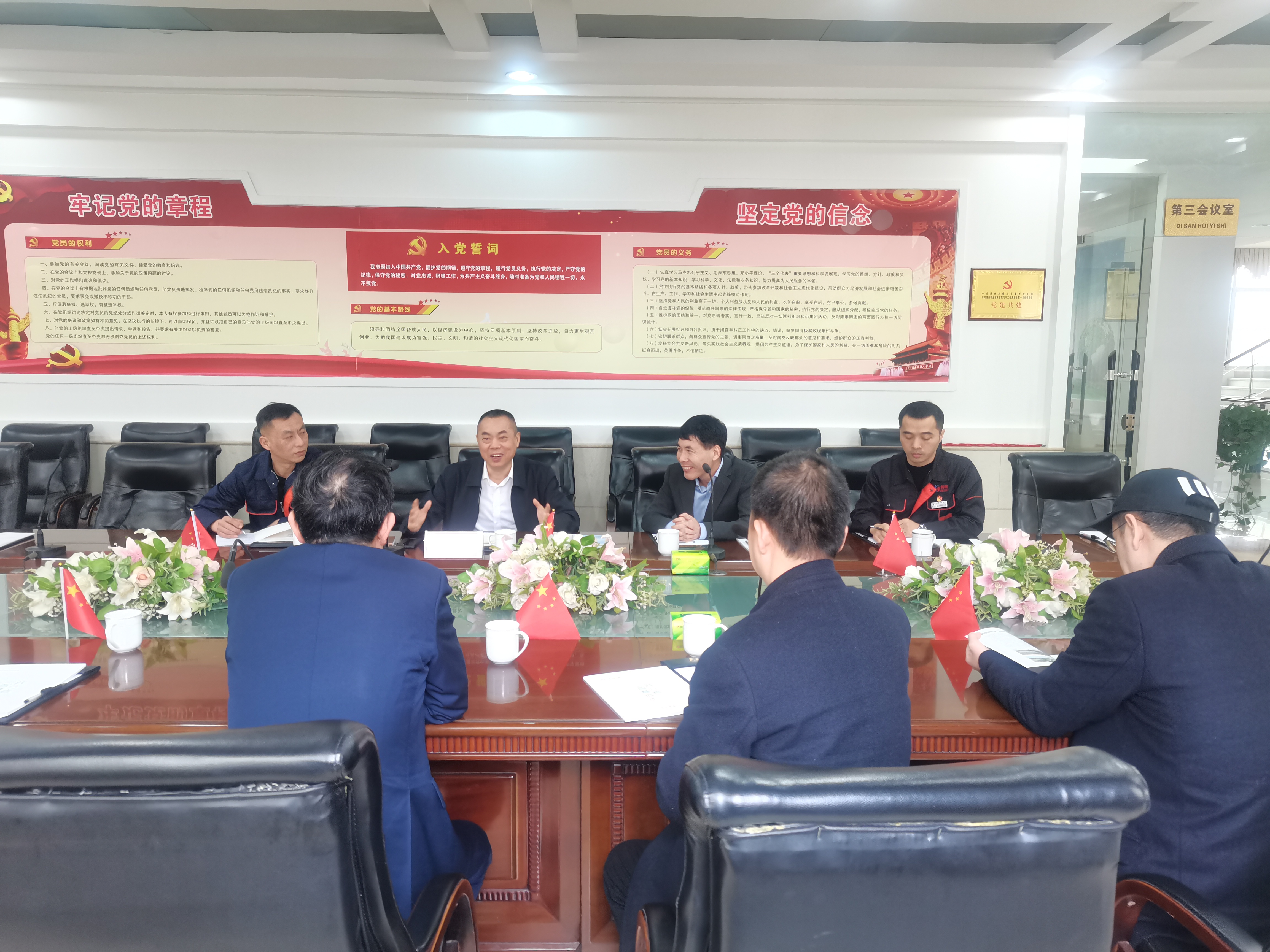 山西省福建商会赵文闪会长一行莅临南宫NG28集团考察