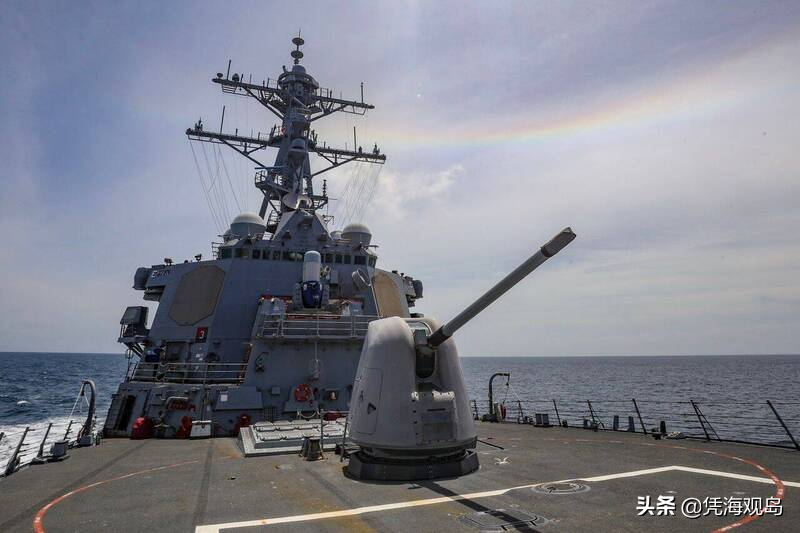 美軍艦竄航台灣海峽，台媒擔憂，中美軍事摩擦隨時上演