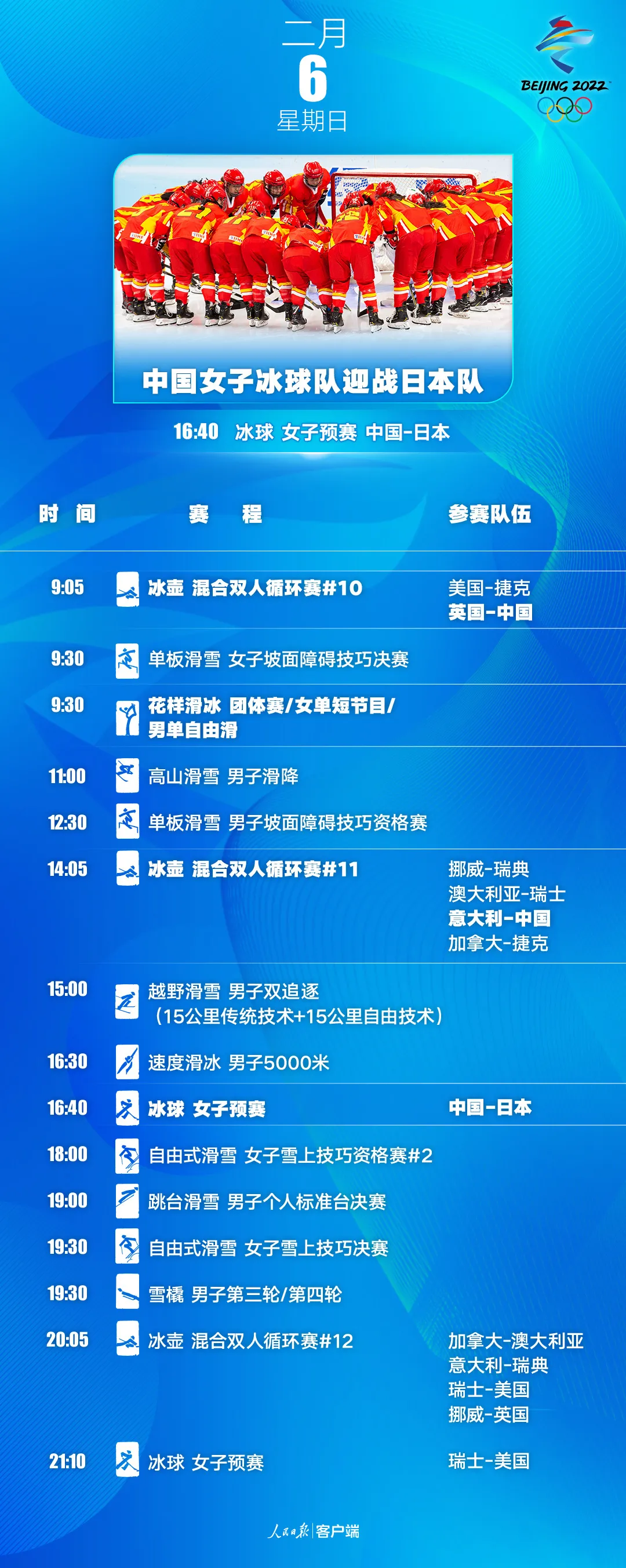 收藏！北京2022年冬奥会观赛指南来了