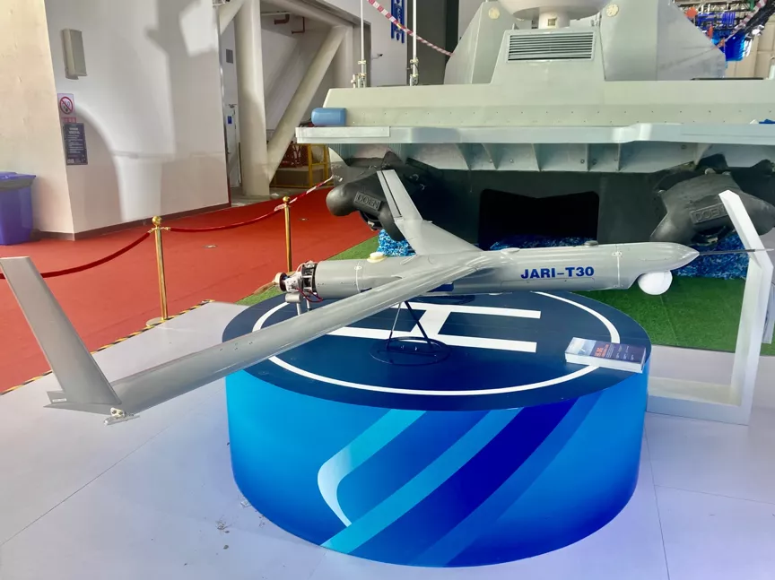 中船HK-5000G,国内首款固定翼舰载无人机,大概率登上076型两攻