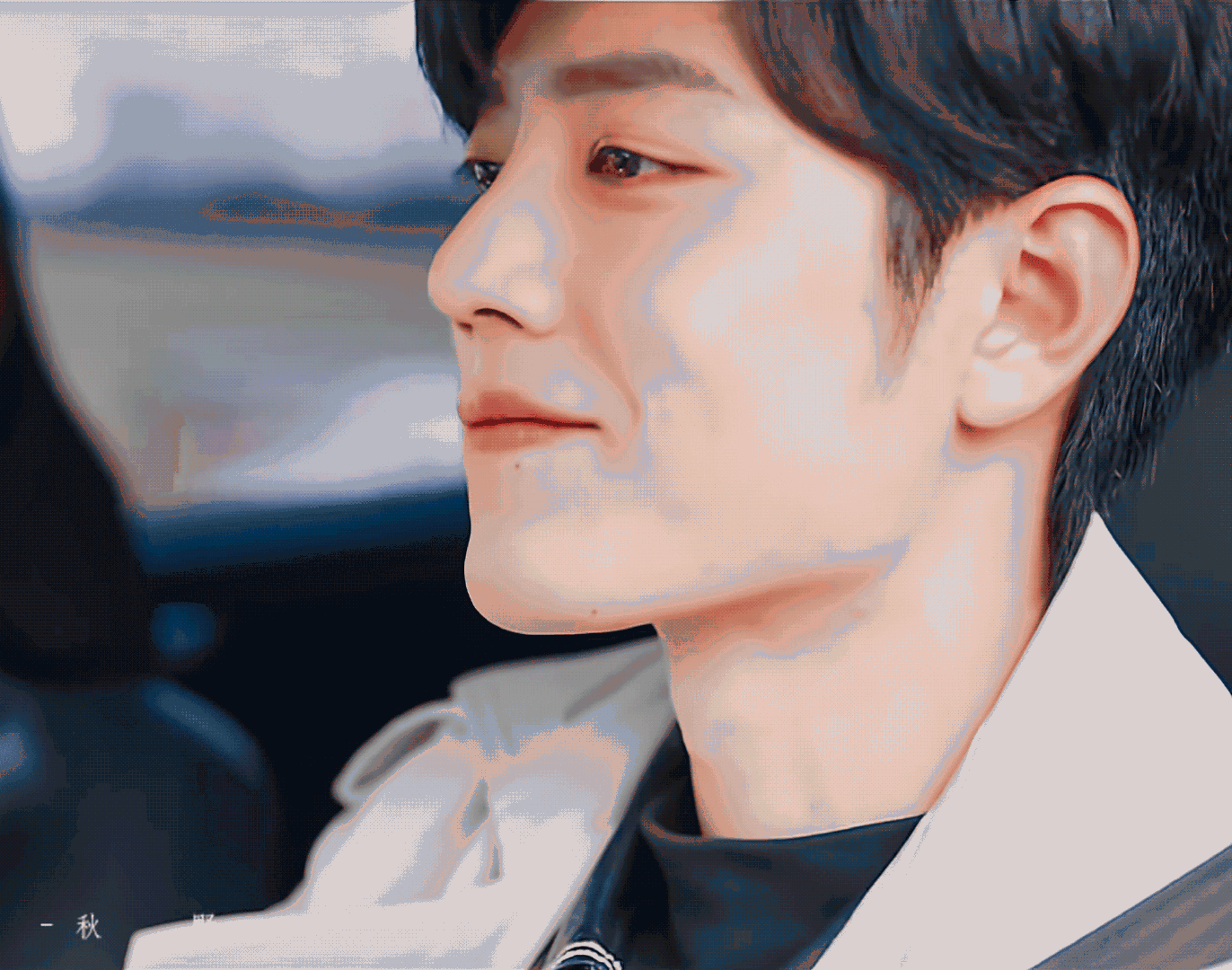 肖战他可真帅啊,帅到没边呀,这身材比例可太完美了