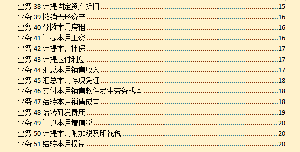 广东一出纳转岗软件公司会计，总结了51笔软件公司会计分录，实用
