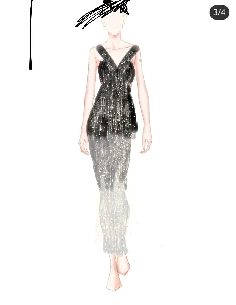 子小时候都有自己梦想的婚纱吧 76157615我超级喜欢看礼服秀